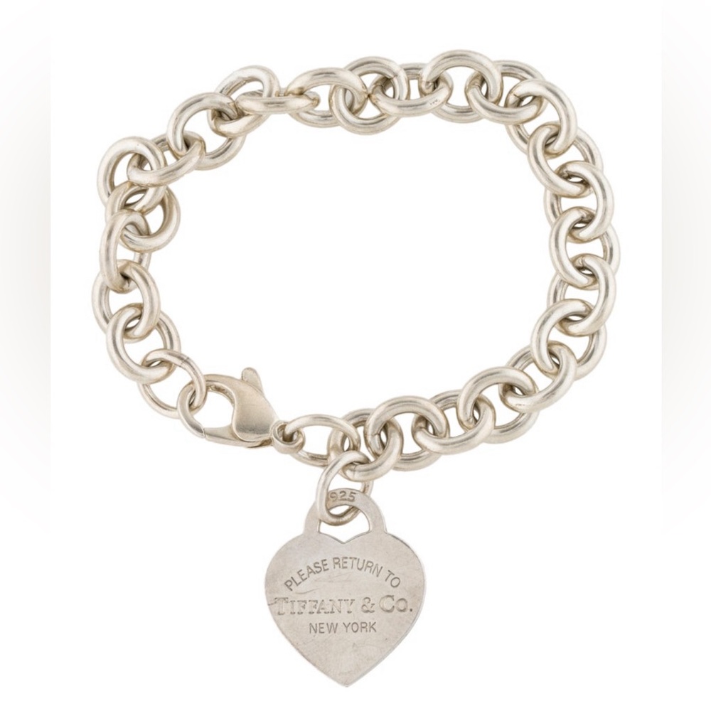 Tiffany & Co. - Heart Tag Charm Bracelet